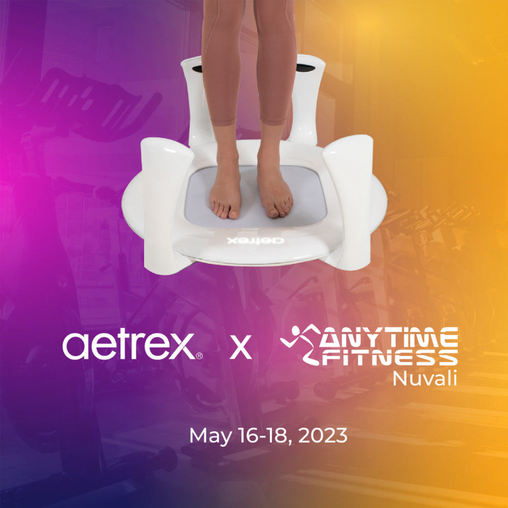 THE AETREX ALBERT 2.0 VISITS ANYTIME FITNESS NUVALI