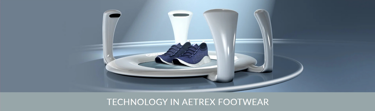 TECHNOLOGY IN AETREX FOOTWEAR