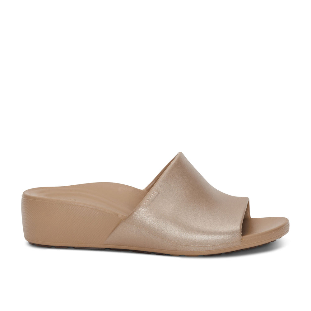 
                      
                        Jamie Wedge Womens Tan Shimmer - Aetrex PH -
                      
                    