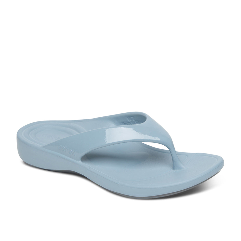 Maui Womens Glossy Blue - Aetrex PH -