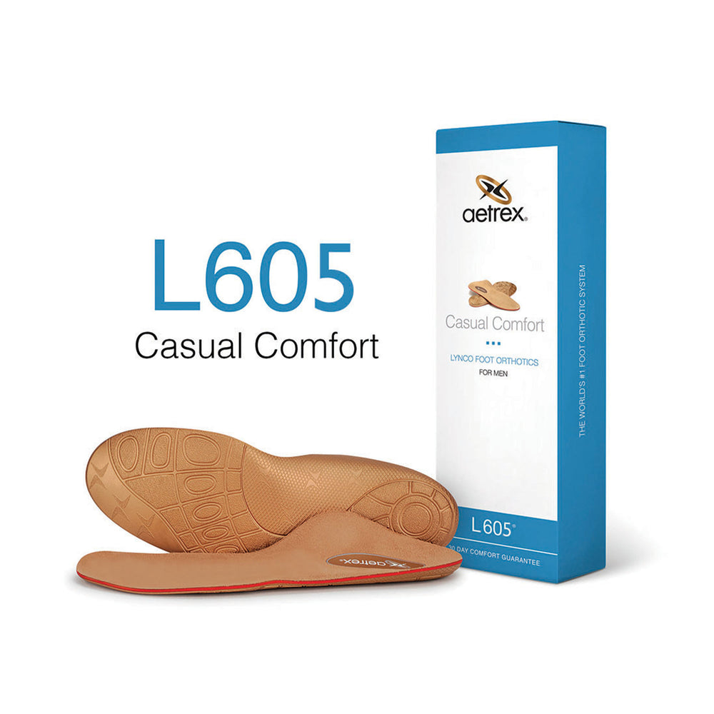 Men's Casual Comfort Orthotics w/ Metatarsal Support