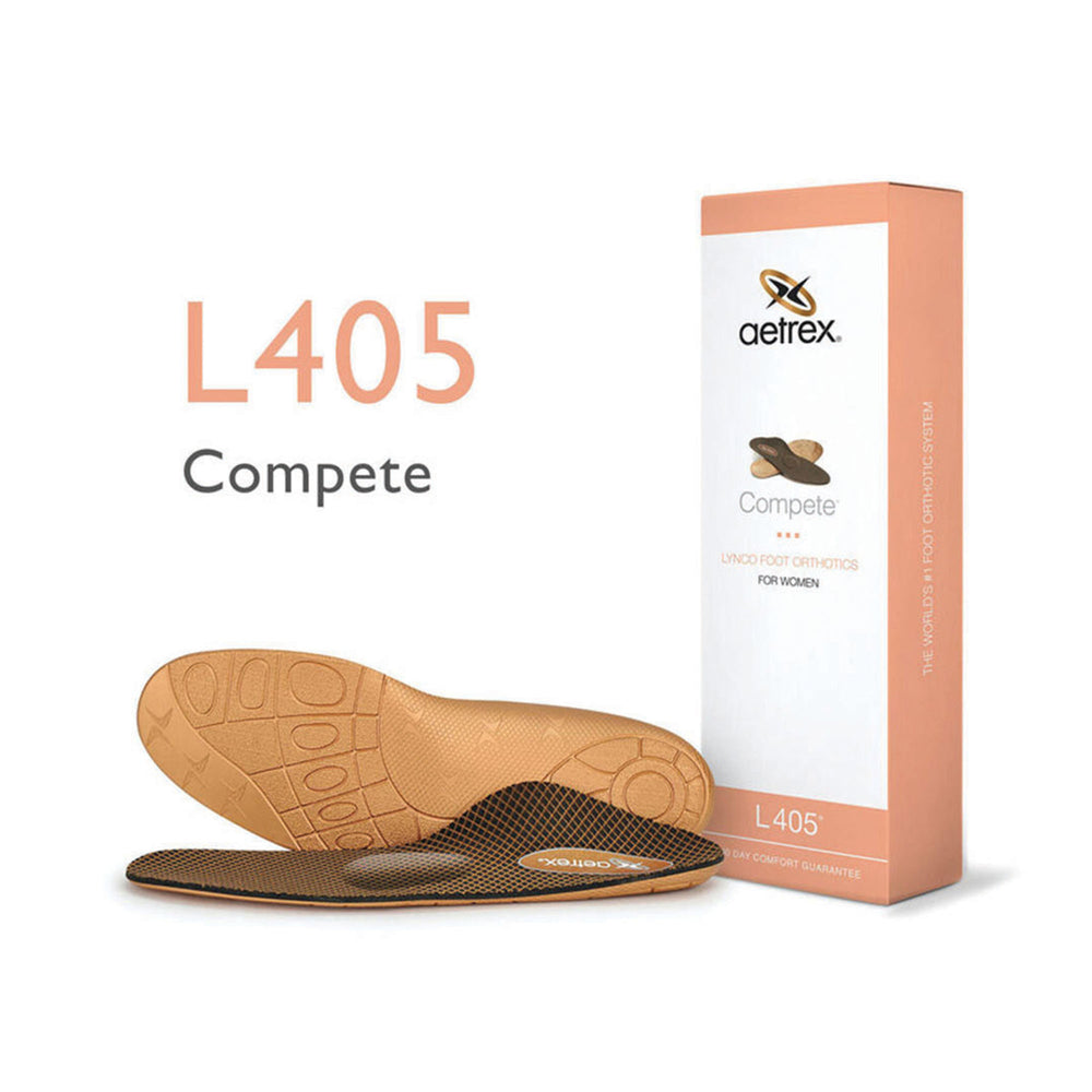 Women's Compete Orthotics w/ Metatarsal Support - Aetrex PH -