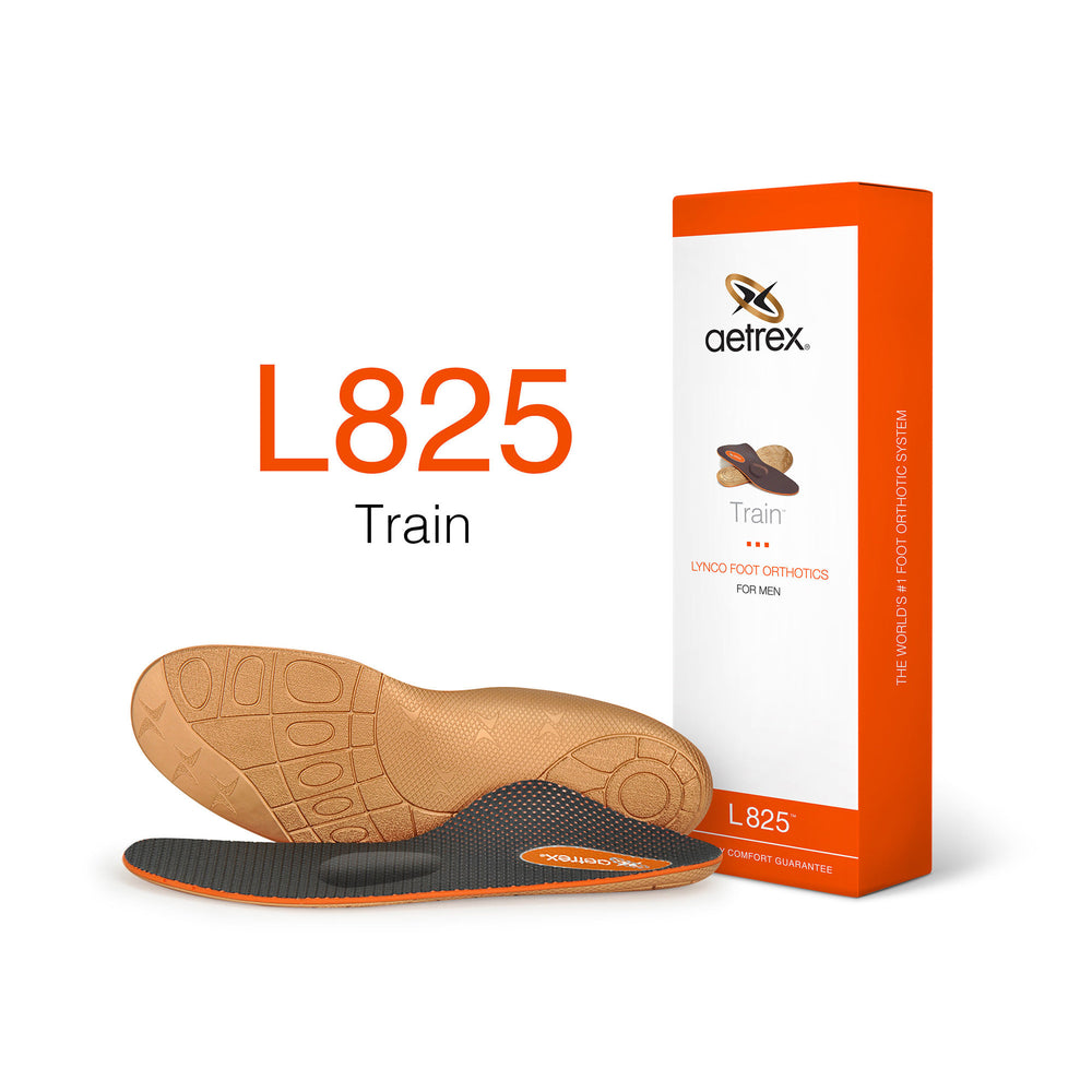 Men's Train Posted Orthotics w/ Metatarsal Support - Aetrex PH -