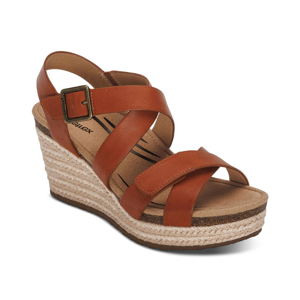 Anna Womens Cognac - Aetrex PH -