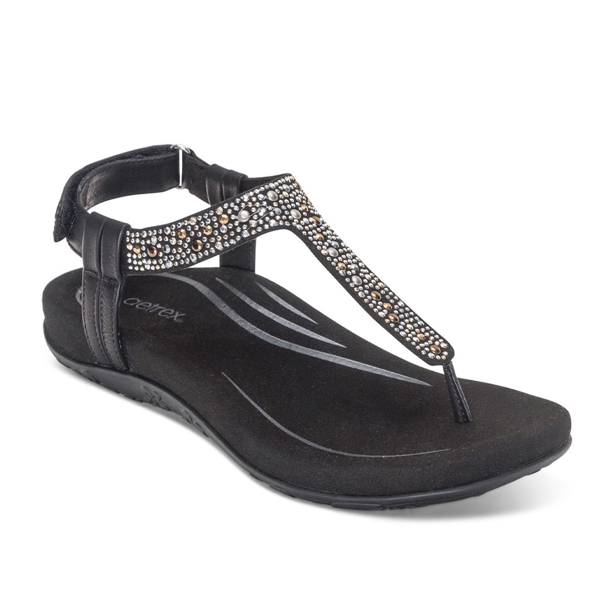 aetrex ladies sandals