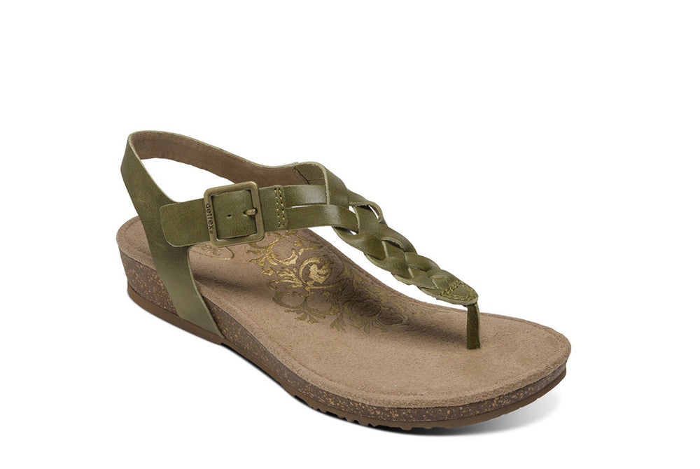 Harper Womens Olive - Aetrex PH -
