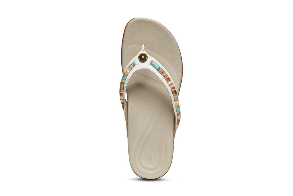 
                      
                        Hazel Womens White - Aetrex PH -
                      
                    