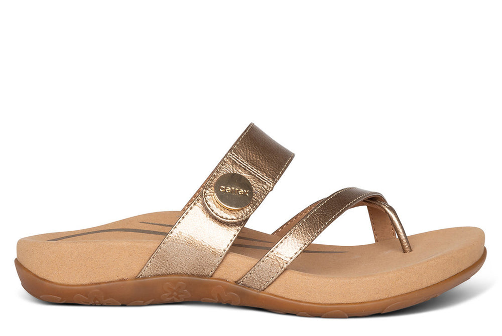 
                      
                        Izzy Womens Gold - Aetrex PH -
                      
                    