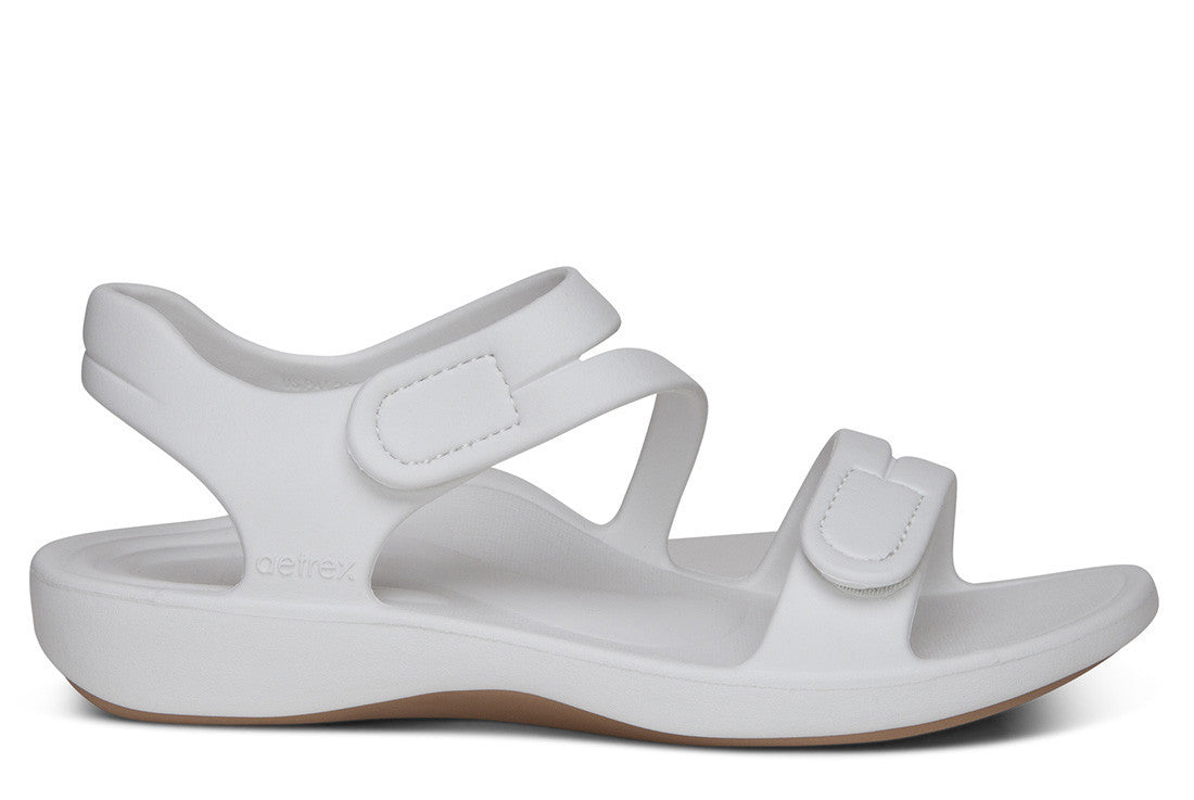 Jillian Sport Womens White Matte - Aetrex PH -