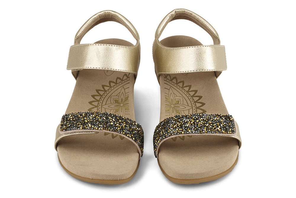 
                      
                        Maria Jeweled Womens Gold - Aetrex PH -
                      
                    