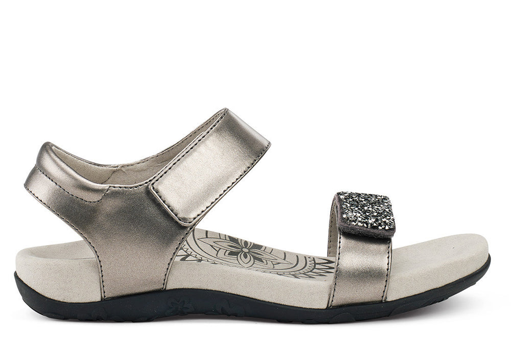 
                      
                        Maria Jeweled Womens Gunmetal - Aetrex PH -
                      
                    