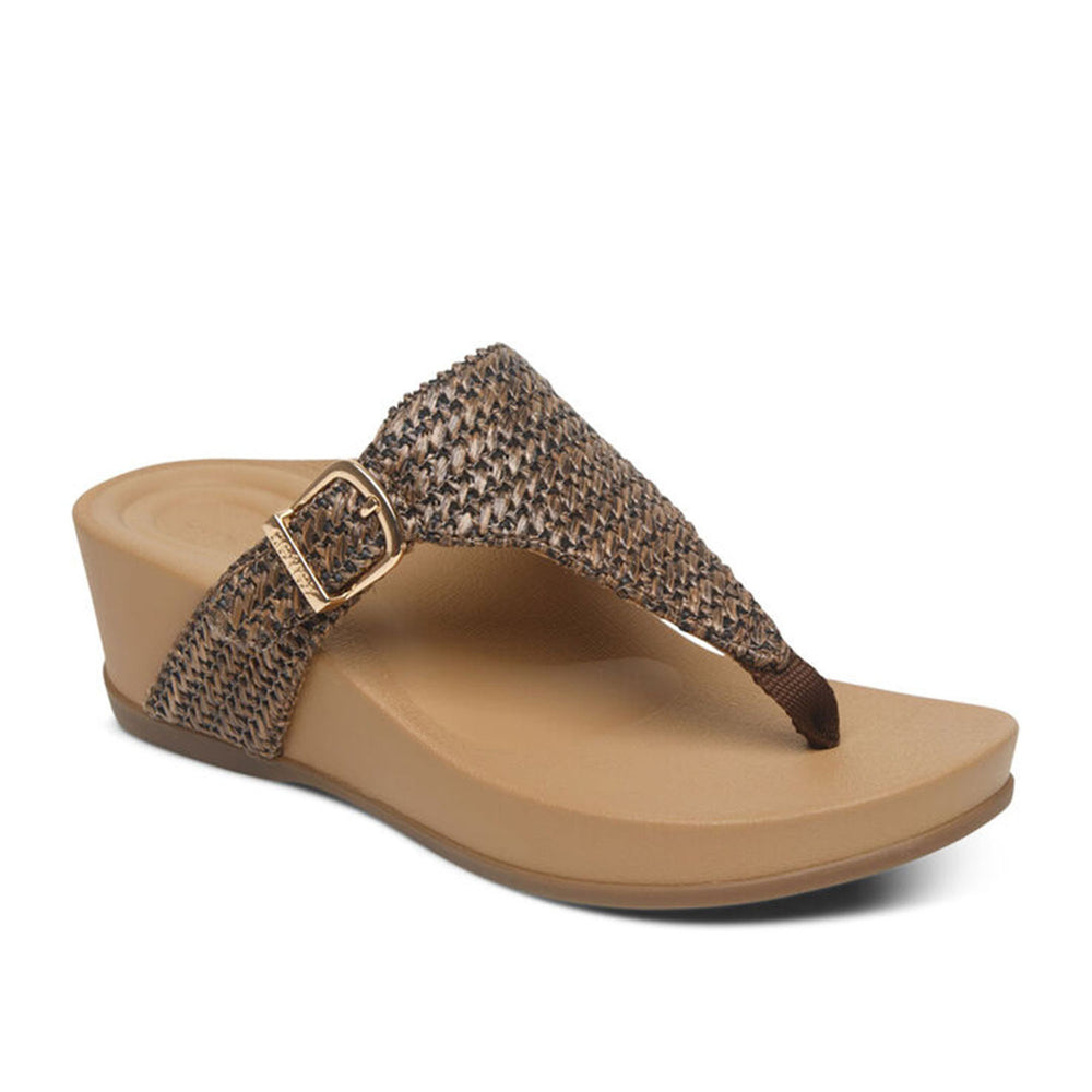 Kate Womens Brown Woven - Aetrex PH -