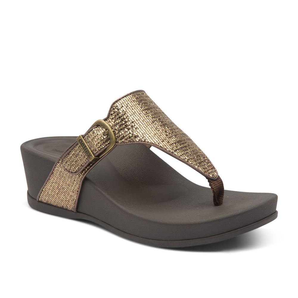 Kate Womens Bronze - Aetrex PH -