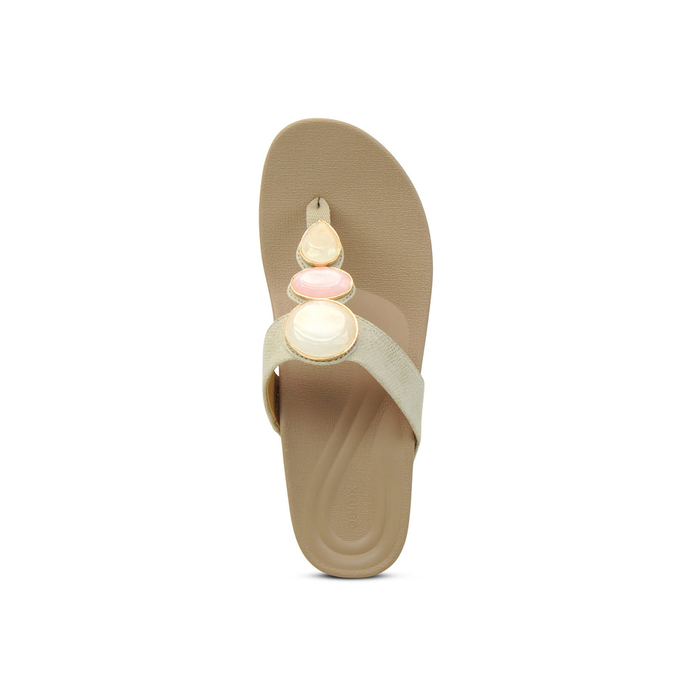 
                      
                        Elyse Womens Lt Gold - Aetrex PH -
                      
                    