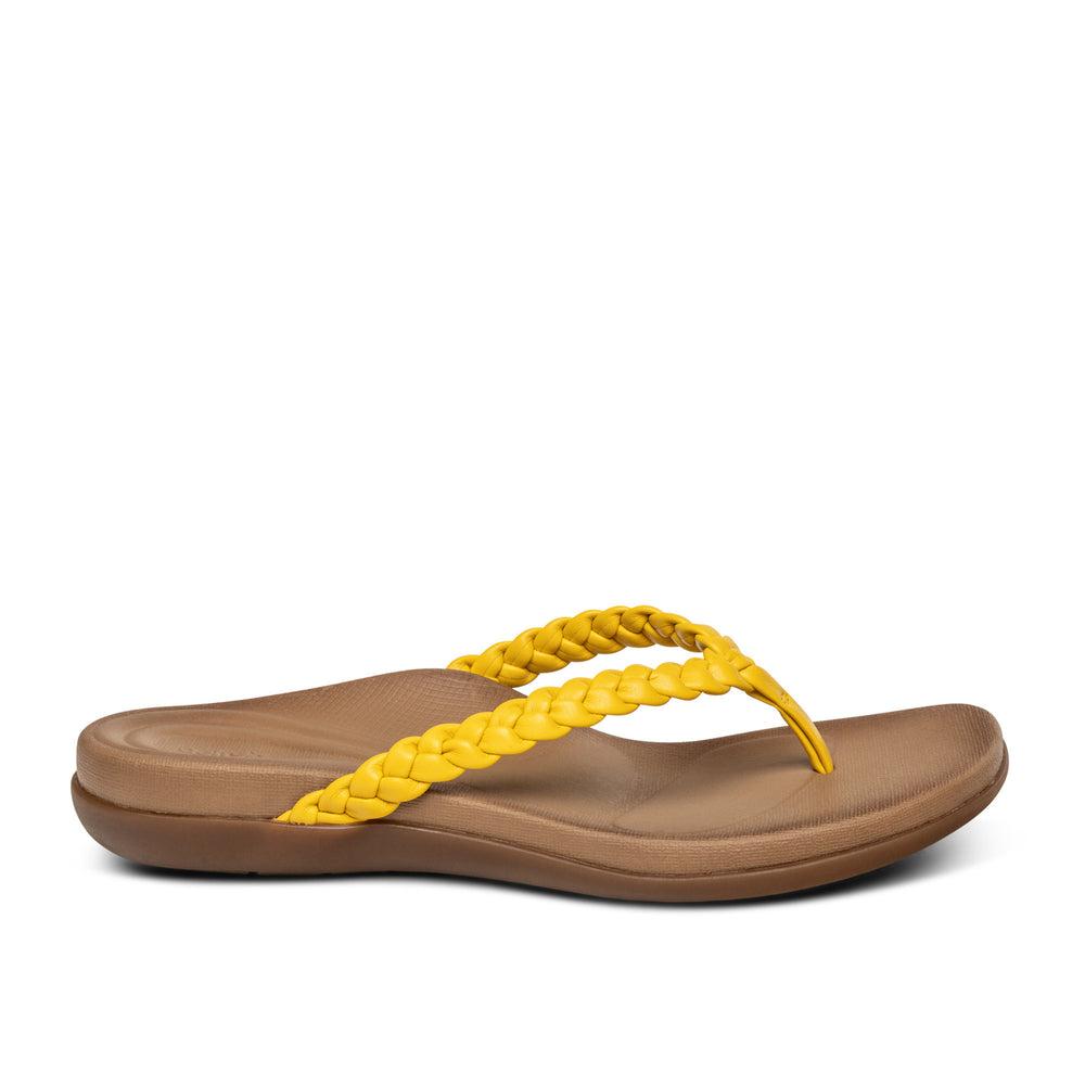 Rachel Womens Yellow - Aetrex PH -