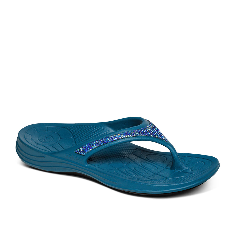 
                      
                        Fiji Sparkle Womens Sea Blue - Aetrex PH -
                      
                    